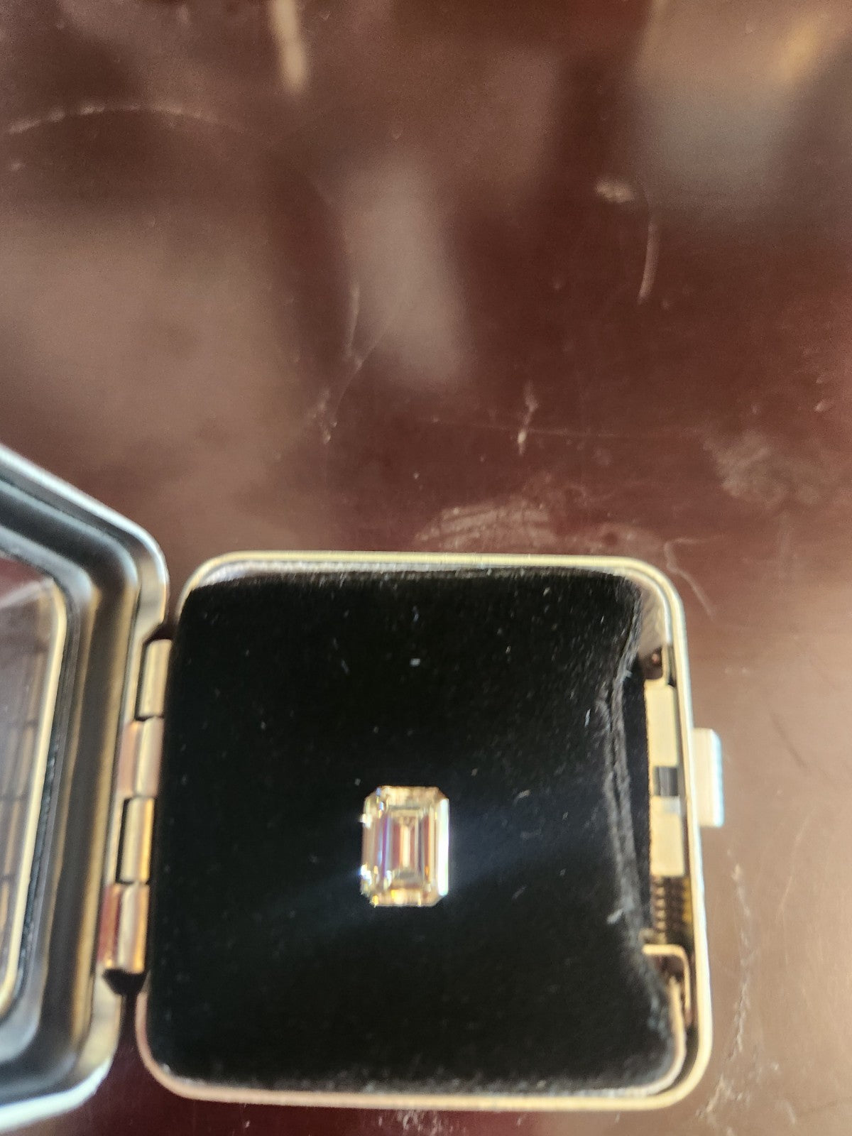 EMERALD Cut 1.22 CARAT E COLOR VS2 Clarity Lab Grown Diamond