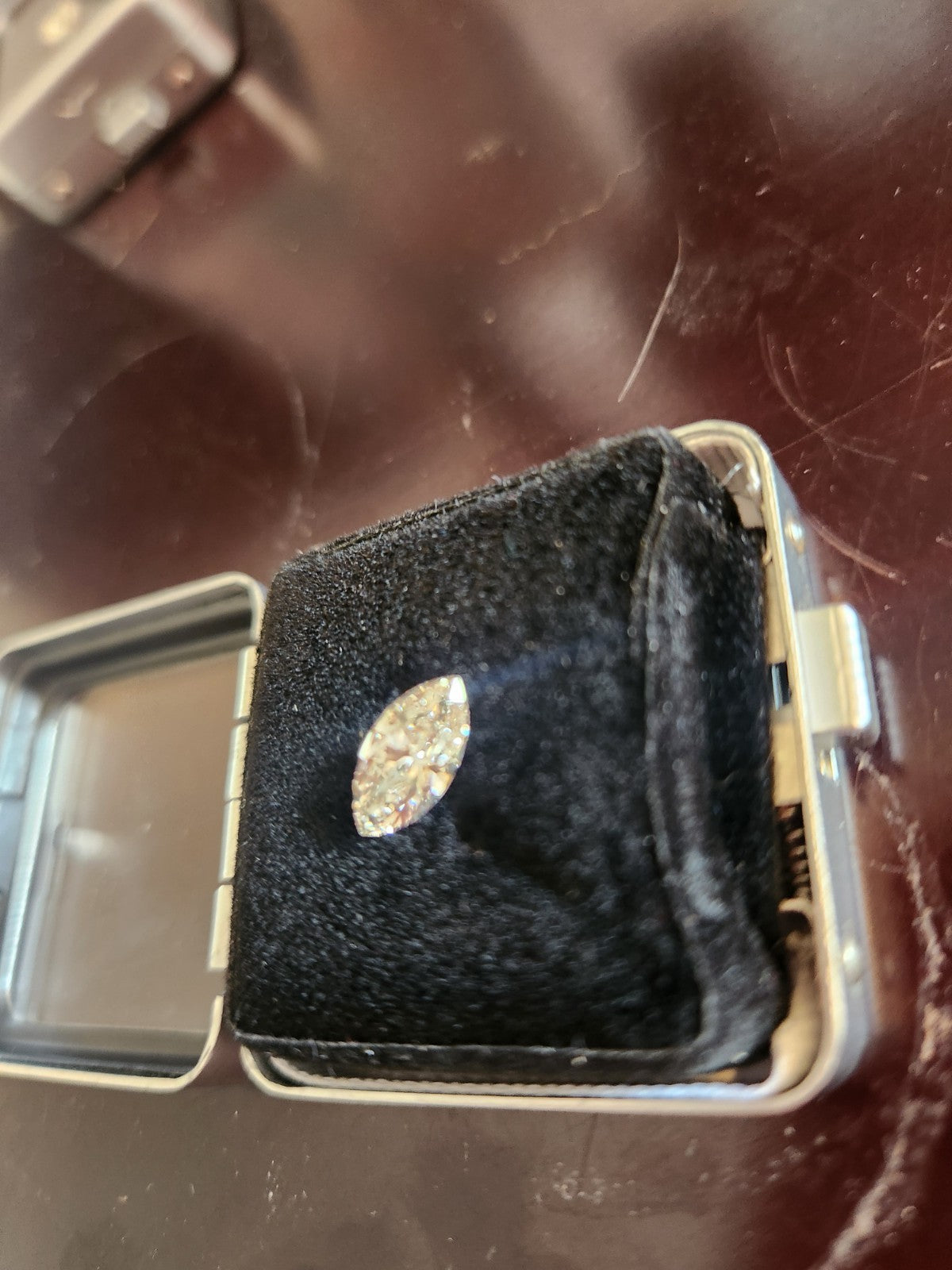 MARQUISE Cut 1.26 CARAT E COLOR VS1 Clarity Lab Grown Diamond