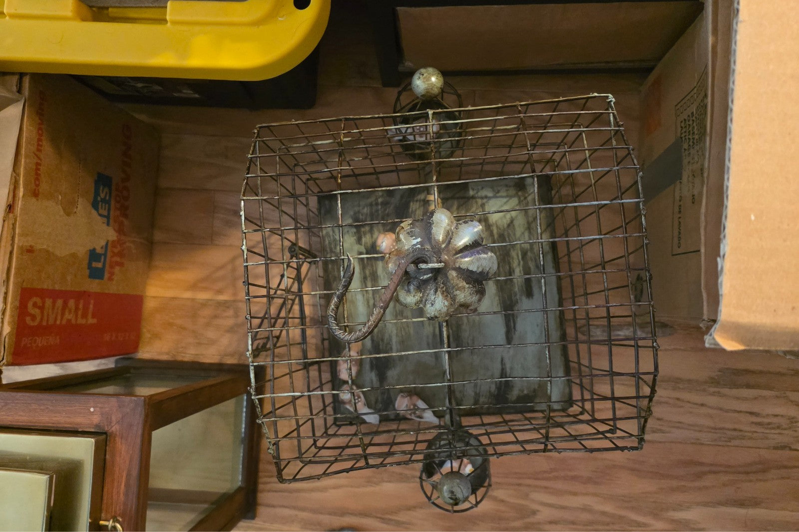Fake Bird, Bird Cage