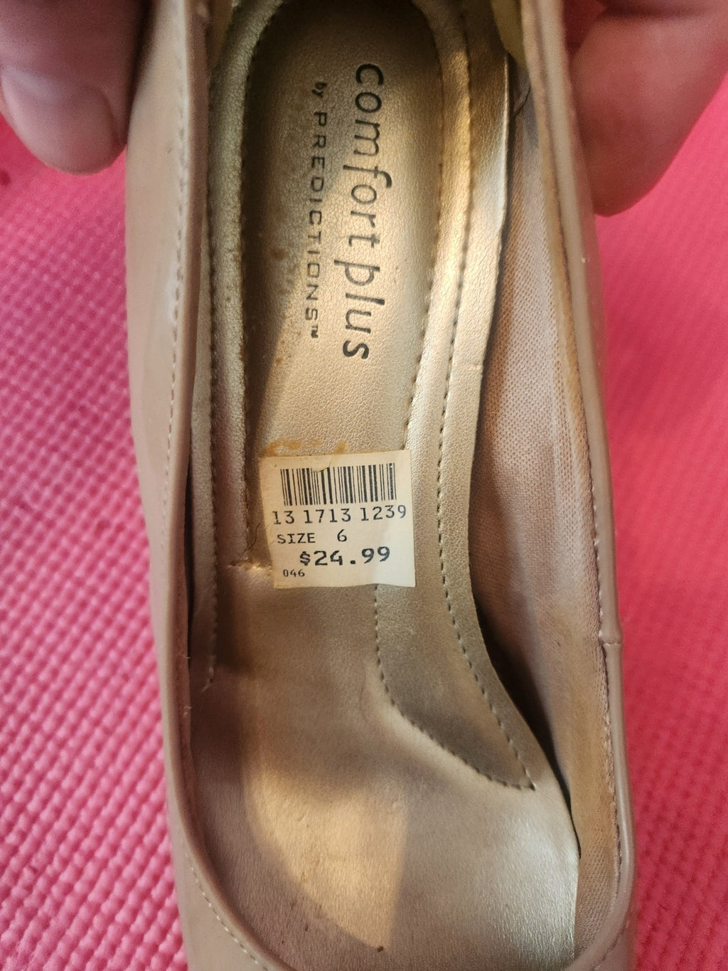 Comfort Plus High Heels Beige size 6