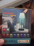 Touch Control RGB (8 colors) Height Adjustable Table Lamp