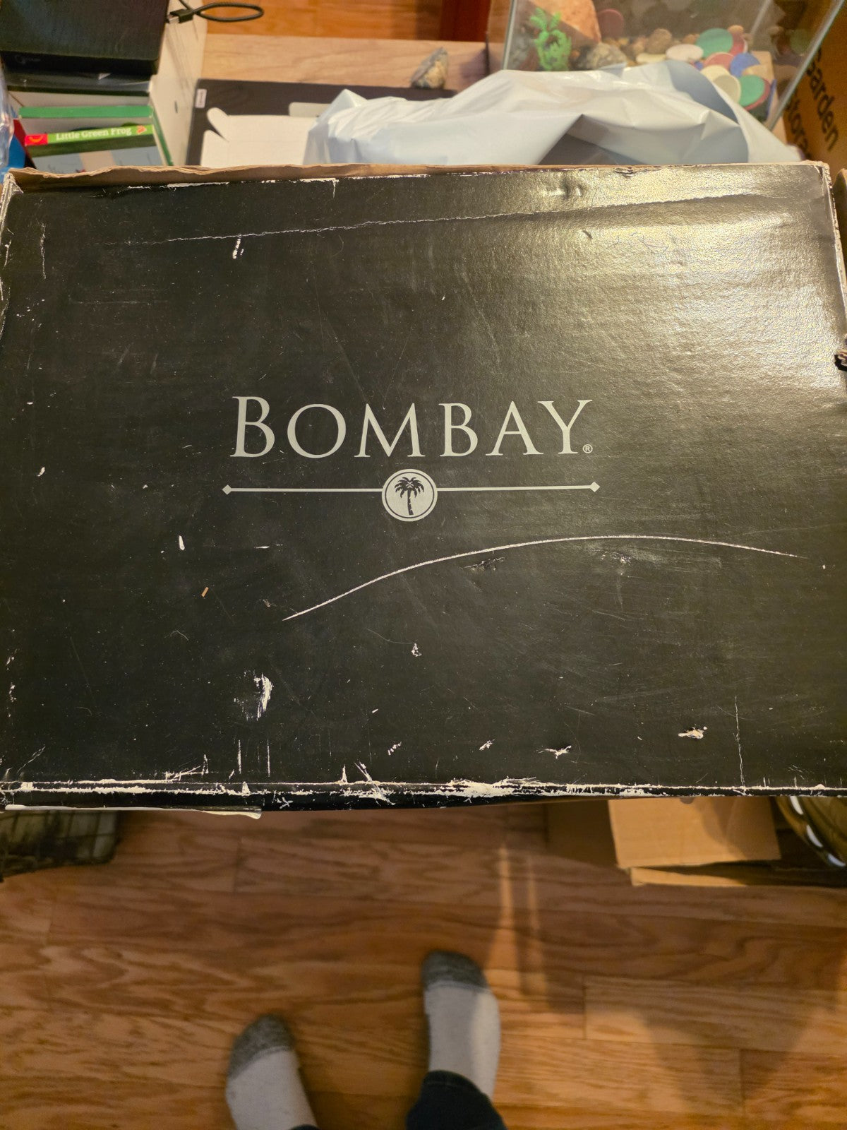 Vintage Bombay Jewelry Box with Mirror