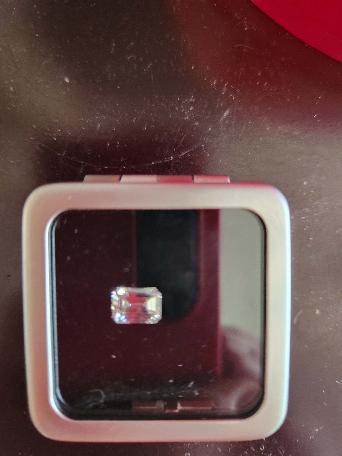 EMERALD Cut 1.22 CARAT E COLOR VS2 Clarity Lab Grown Diamond