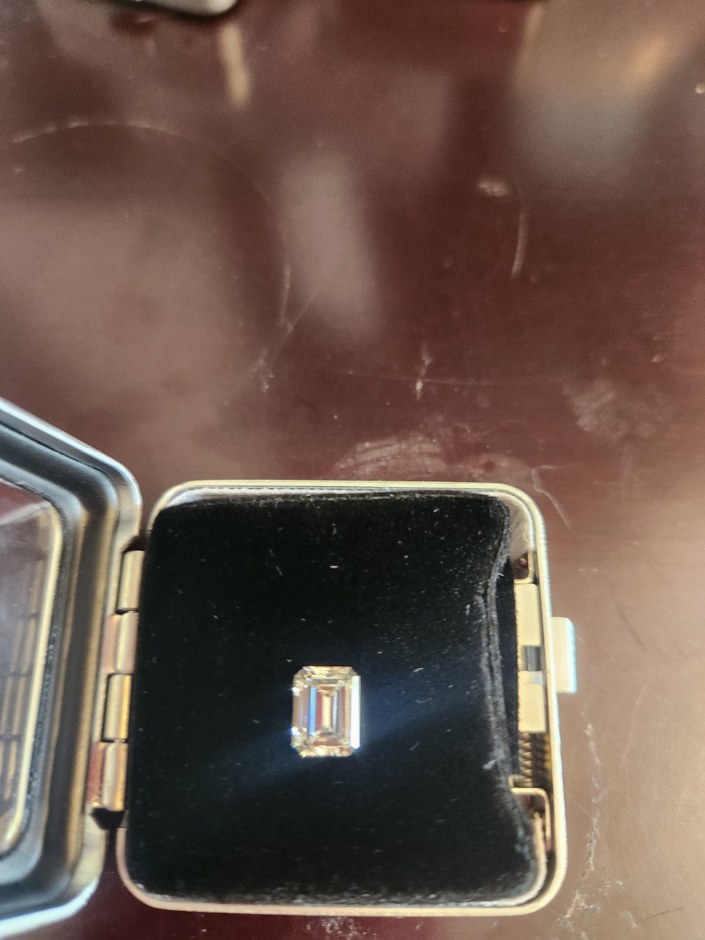 EMERALD Cut 1.22 CARAT E COLOR VS2 Clarity Lab Grown Diamond