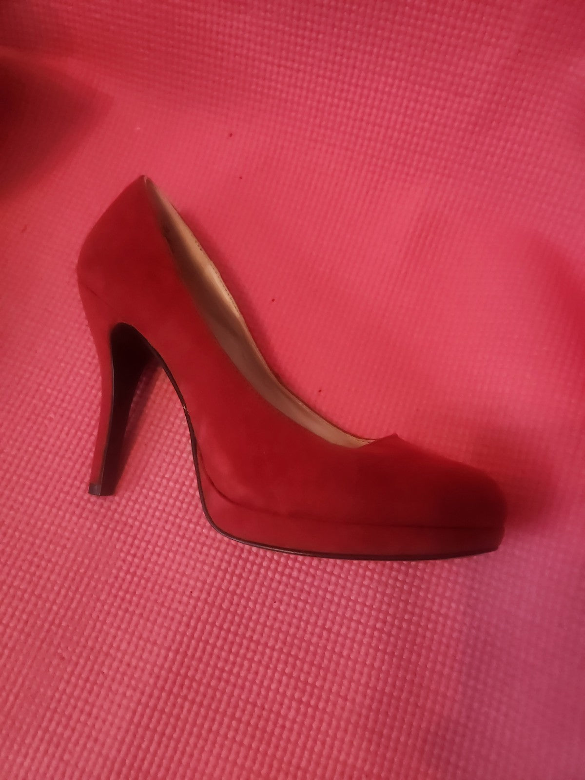 Nine West High Heels Red Size 5.5