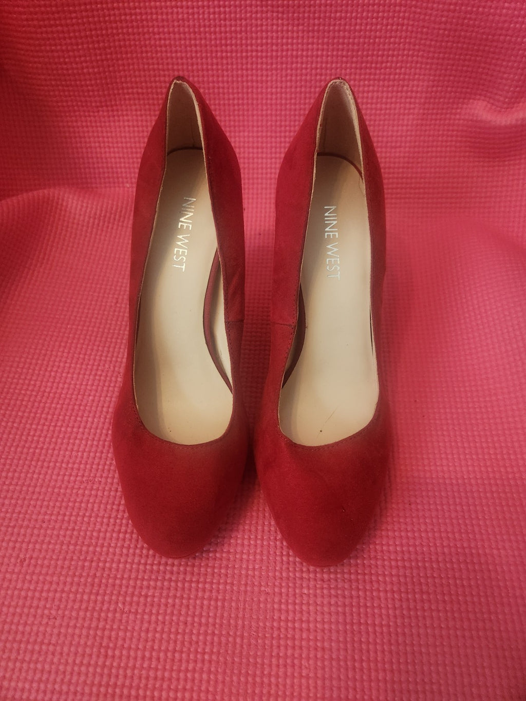 Nine West High Heels Red Size 5.5