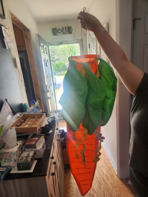 Carrot wind flag