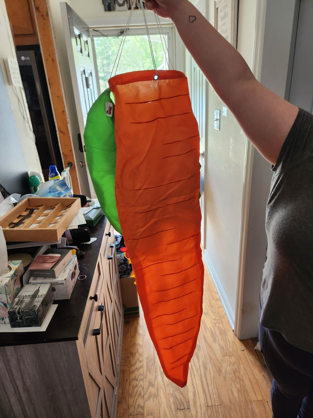 Carrot wind flag