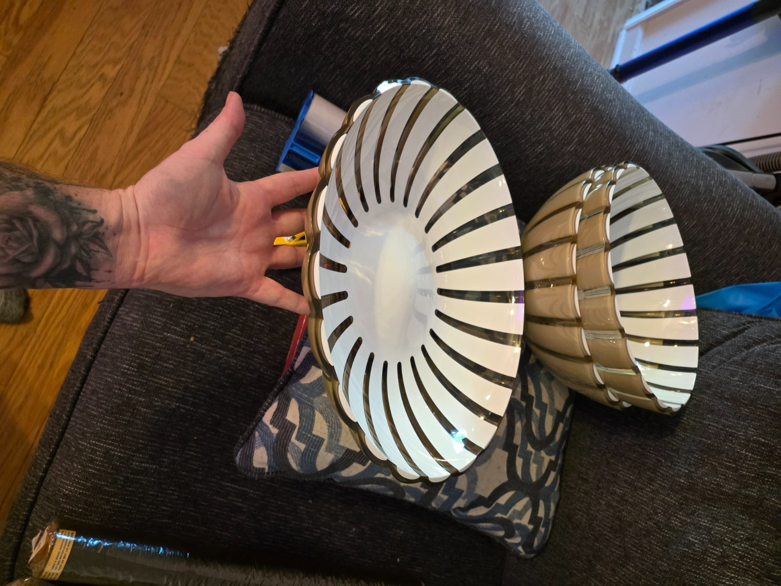 Modern Serving Dishes (x3)