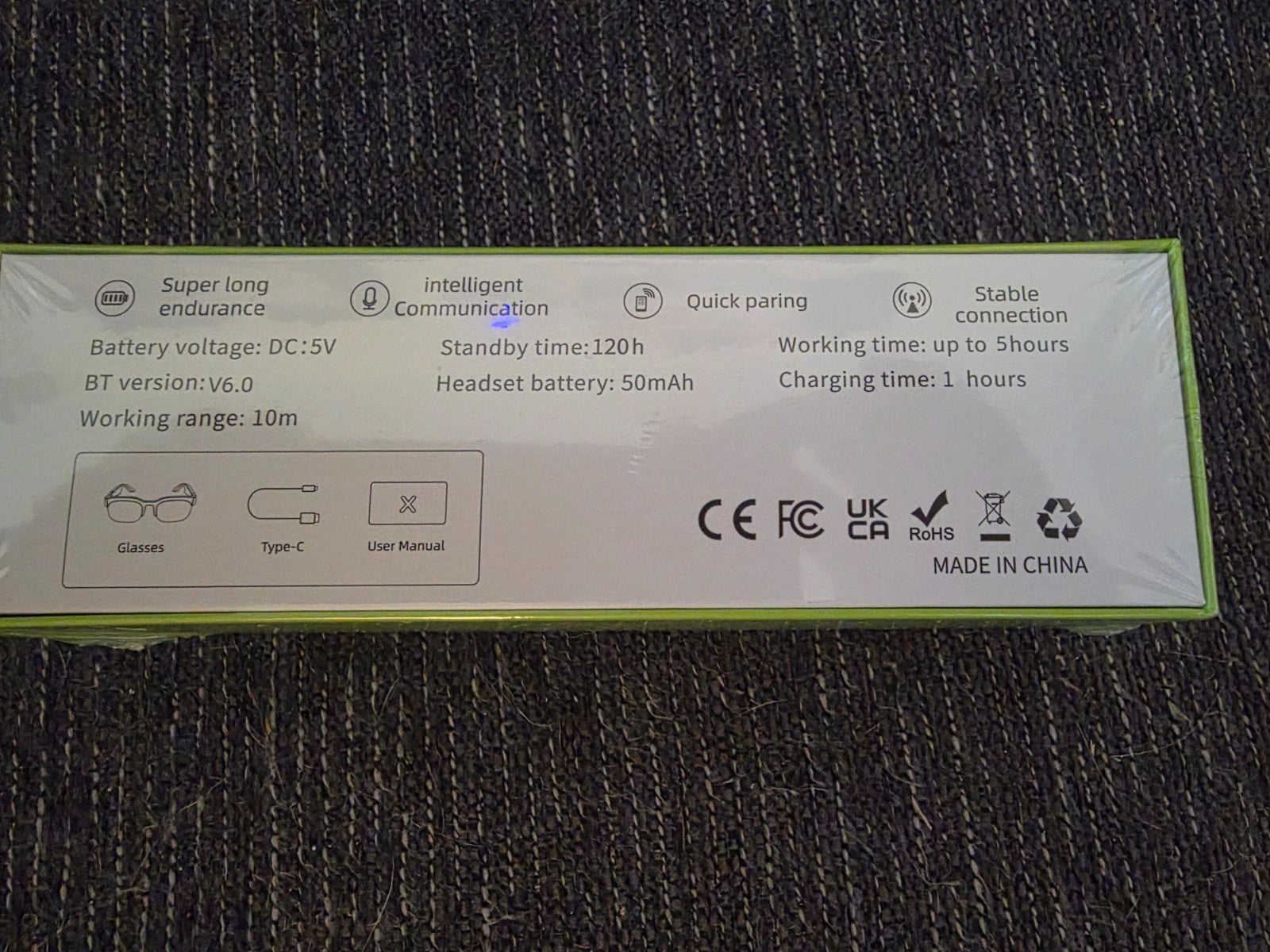Unbranded Smart Glasses (Bluetooth)