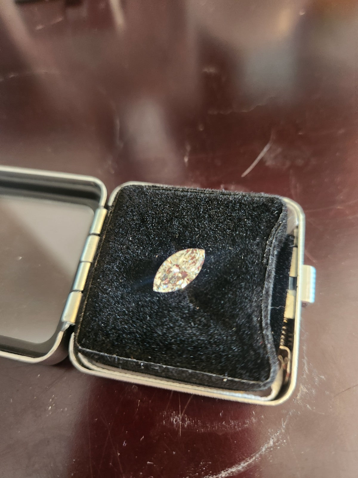 MARQUISE Cut 1.26 CARAT E COLOR VS1 Clarity Lab Grown Diamond