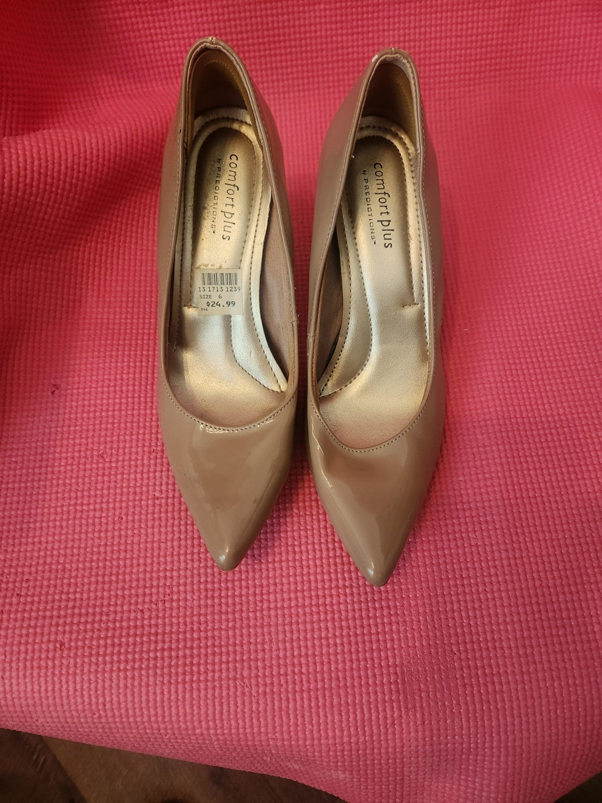 Comfort Plus High Heels Beige size 6
