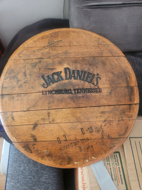 21" Jack Daniels Barrel top from the JD Distillery (Heavy)