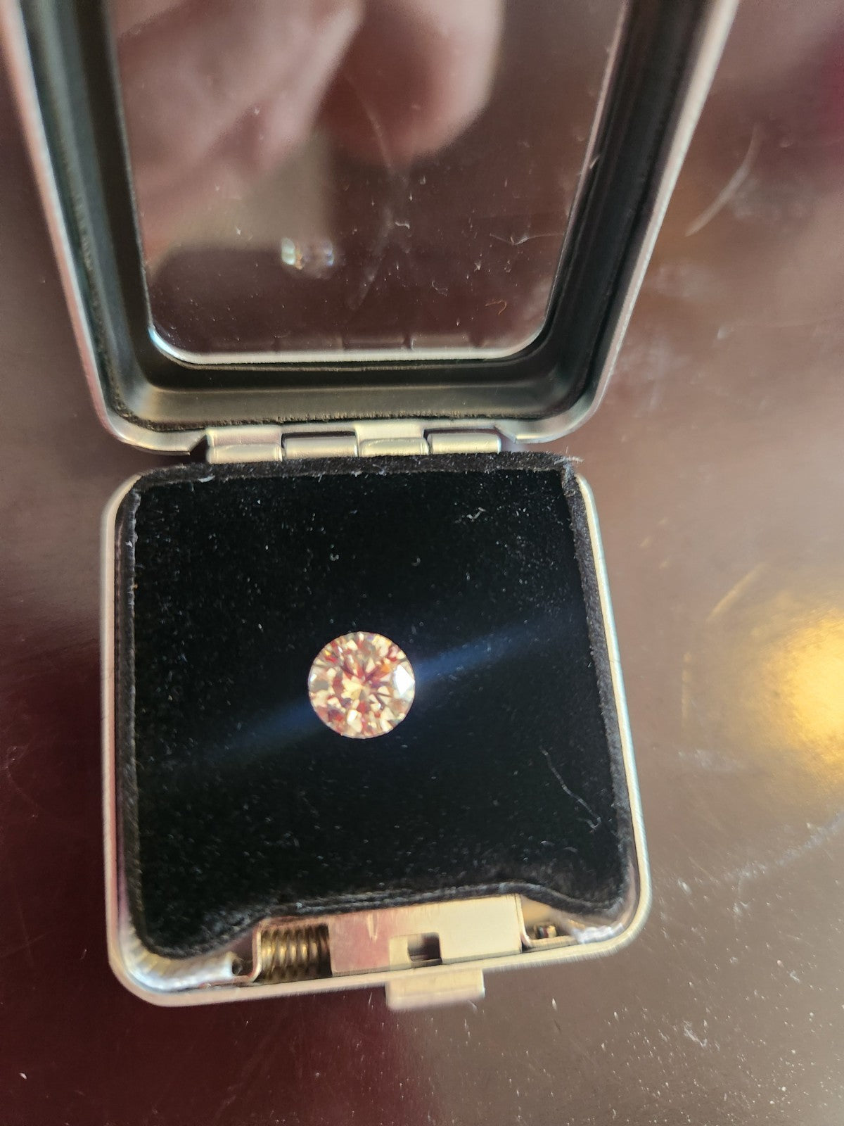 ROUND Cut 1.40 CARAT G COLOR SI2 Clarity Lab Grown Diamond