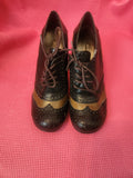 Bongo Black/Brown Womens size 6 Shoes