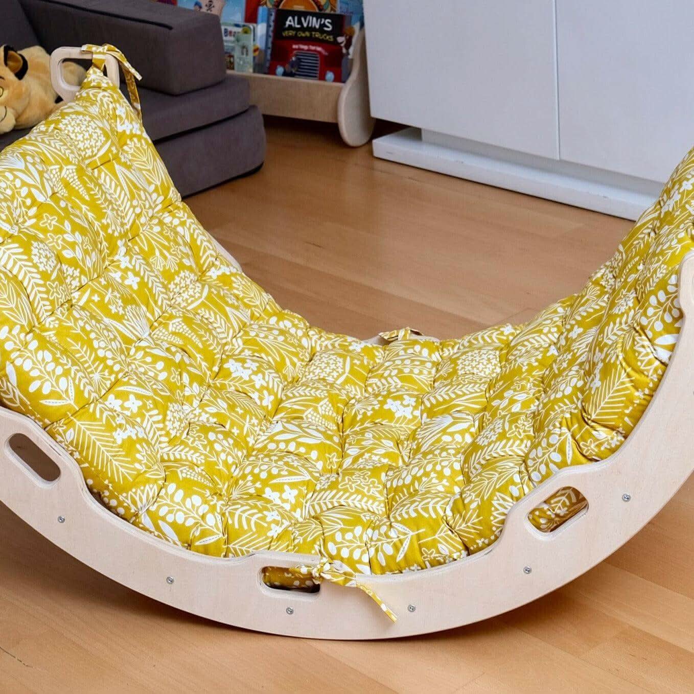 Eco-Friendly Climbing Arch Pillow: Safe, Natural Cushion Design